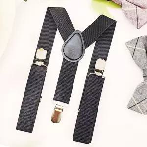 패션 쥬니어 주니어 아동 서스펜더 블랙 벨트 무지 멜빵 맬빵 [fBBC0B6]