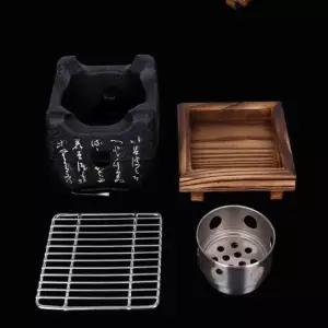 개인 세트 화로 우드스토브 미니 직사각 화로대