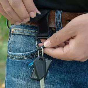 찍찍이 카라비너 등산소품 안전고리