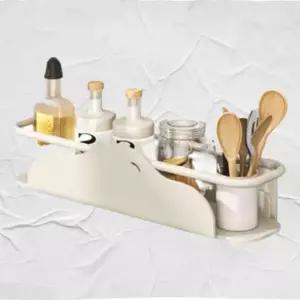 [생활] 구름 벽걸이 선반 주방 수납 진열대 고양이 장식