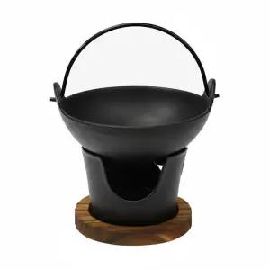 혼캠 1인용 세트 미니 웍냄비 캠핑용 화로대 주물