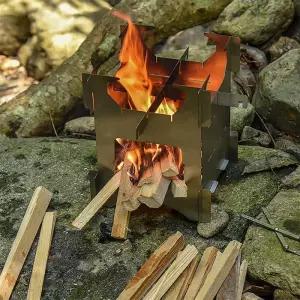 우드스토브 미니 불멍 불멍화로대 화로대 장작화로대 숯불 접이식