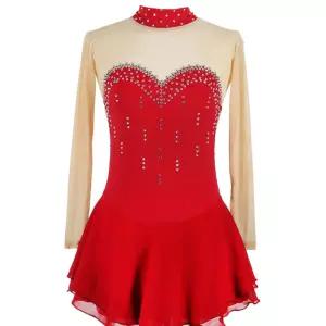 피겨 의상 연습복 갈라쇼 복장 피겨의상 스케이트복 상의