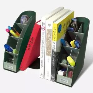 아카데미 그린 2개1세트 애니 북앤드 ZF