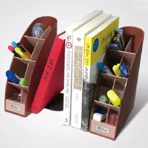 [셀러에이드]ZF 브라운 애니 2개1세트 북앤드 아카데미