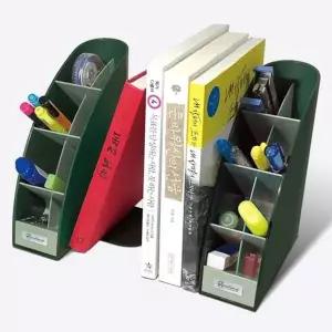 [셀러에이드]아카데미 그린 2개1세트 애니 북앤드 ZF