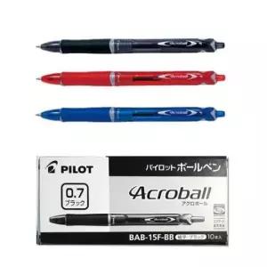 [문구] 파이롯트 아크로볼 BAB-15F-BB 0.7mm /10개입