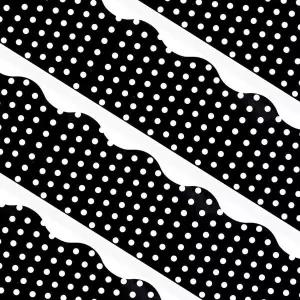 스티커 테두리 땡땡이 블랙 ZF