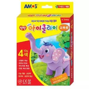 아모스 탱탱 아이클레이 10gx4색