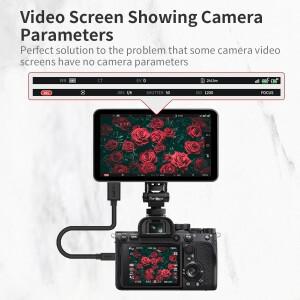 포트키 LH7P 7인치 무선 카메라  3D LUT 출력 1920x1080p 고휘도 터치스크린 (비디오 사진 라이브 방송용)