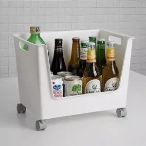 이동식 트롤리 주방 정리 수납 선반