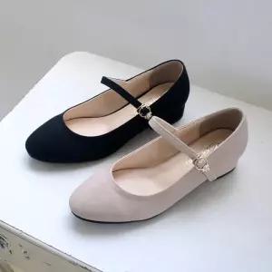 여성 NID-349빅 메리제인 구두 국산 미들굽 빅사이즈