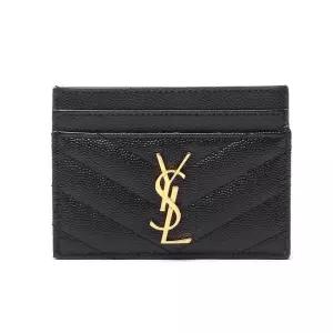 25FW 금장 모노그램 카드지갑 423291 BOW01 1000