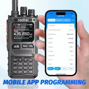 Radtel RT-920 10W 무전기 장거리 SW MW LW AM SSB CB 수신 무선 블루투스 전화 프로그래밍 햄 라디오 HF