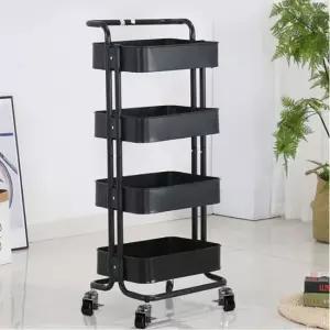 이동식 트롤리 틈새 미용실 주방 선반 정리함