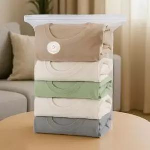 공간비움압축팩2p세트입체형여행용의류진공팩