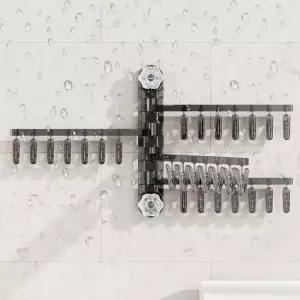 베란다 빨래걸이 욕실 흡착식 걸이 건조대 미니 행거