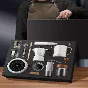 홈카페 모카포트 세트 커피메이커 스테인리스 커피포트 선물용 커피용품 세트