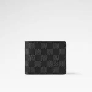 [국내백화점] 루이비통 멀티플 월릿 다미에 그라파이트 남성 반지갑 N62663