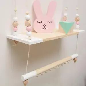 [생활] 홈데코 벽걸이선반 사무실 매장 가게 거실 주방 인테리어 벽선반 3color