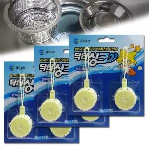 닥터 싱크 걸이식 씽크대 걸음망 세정제 6개/싱크대/배수구/청소/거름망/악취/제거/세정/씽크/걸이형/걸이