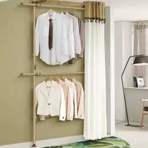 커튼행거 수납 옷걸이행거 행거수납장 튼튼한행거