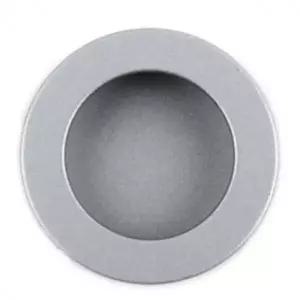 원형 매입손잡이 소형 실버 매입형손잡이 방문손잡이