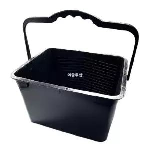 다용도 사각 플라스틱빈통 도장 8L 페인트부자재 도색 도색통 페인트도색통