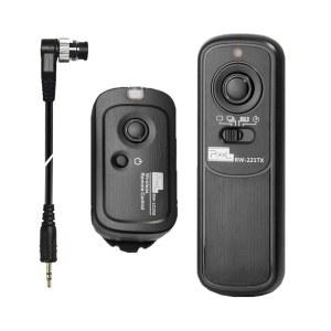 [미국배송] PIXEL CAMERA WIRELESS REMOTE SHUTTER RELEASE RW-DC0 FOR NIKON Z8 Z9 D3 D4 D5 D6 D800 D850 D800E D810A D810 D700 D500 D300 D300S D200 F100 F90 F90X F6 F5 N90S D1X D2H WITH MC-30A MC-36A