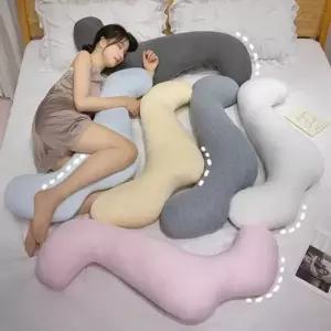 다리사이베개 낮은 옆잠베개 잠잘오는 귀가편한 메모리폼 베개