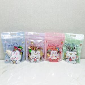 [2개구성] oem 20P 손잡이 어린이집 양말포장 간식포장 비닐포장 QWF998C8