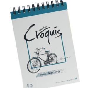 [2개구성] 아트스퀘어 노트 A5 CG02 105g 80매 그린 2개 색상지 복사용지 oa지 삼원 크로키 색지 EW9149D6