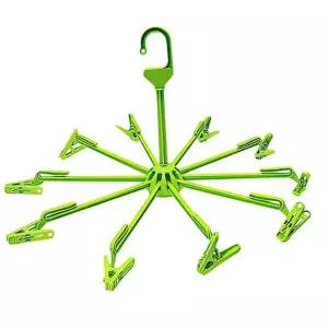 국산 양말 속옷 빨래집게 걸이 건조대 중형 10구 빨래줄 수건 모빌 행거