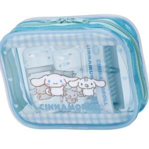 [2개구성] 다도 화장 공병 파우치 시나모롤 세트 세면 여행 AEWEC77BE