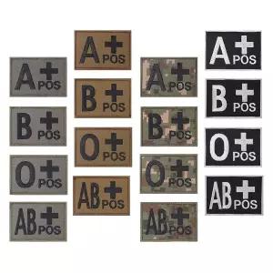 밀리터리 패치 자수 혈액형 모음 uTi8+4BgP