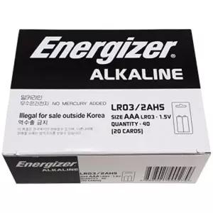 [모두모아]에너자이저AAA2_2Px20개입 공구 전기류 건전지 생활용품 배터리