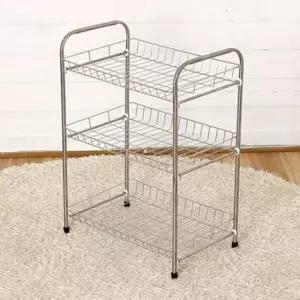 [생활] 선반랙 조립형 미니진열선반 스테인리스3단선반 3단 진열대