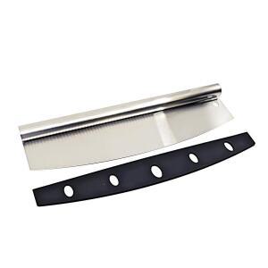 [2개구성] kimspp 올 35cm 곡선형 사각 베이킹 반죽칼 카드 제과 제빵 피자칼 스텐 스크래퍼 AWC908F0