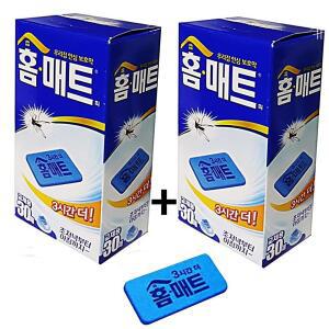 [2개구성] 3시간더 홈매트 60매 모기향리필 리필 리필매트 모기약 AWA04A68
