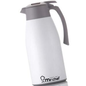 주전자2L MR-CA2000W 화이트 주전자 스테인레스주전자 스텐주전자 진공밀폐 미스터셰프 보온보냉 EWB69B11