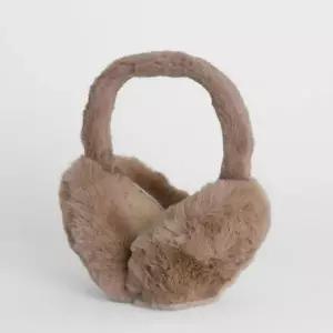 페이크퍼 귀마개 겨울 방한 보온 폴딩