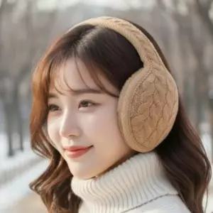 귀마개 니트 털 폴딩 방한 겨울 보온