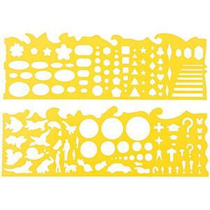 [2개구성] 학용품 2매조 템플릿 문구 템플레이트 NO.81 산키스 사무 사무용품 템플렛 종합 HWAD3BB2