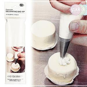 [2개구성] 벤타코리아 생크림 케이크만들기 짤주머니10P 4479롤타입 짤주머니 베이킹용품 도구 FAWC2C89B