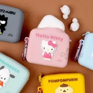 실리콘 키링 미니 파우치 휴대용 지갑