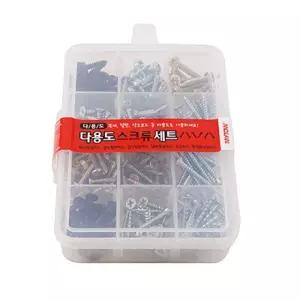 나사세트 다용도스크류세트 피스세트 스크류세트 스크류 철물