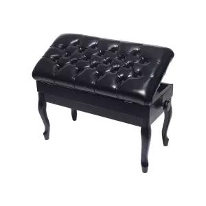 연주용 의자 피아노 스툴 학원용 수납 악보 보관함 목재 쿠션 리프트 체어