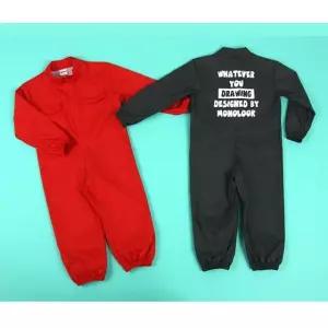 우주복 아동 전신미술가운 유치원미술가운 놀이복 유아