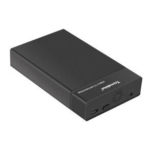 2.5 3.5인치 SATA I/III/III HDD SSD용 Tccmebius USB 3.0 외장 하드 드라이브 인클로저 최대 20TB, 도구 없는 도킹 스테이션, UASP 지원, 자동 수면 기능(TCC-S863)