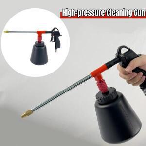 조정 가능한 고압 청소 총 스프레이 건 공압 세차 엔진 오일 물 공기 이중 펌프 압축기